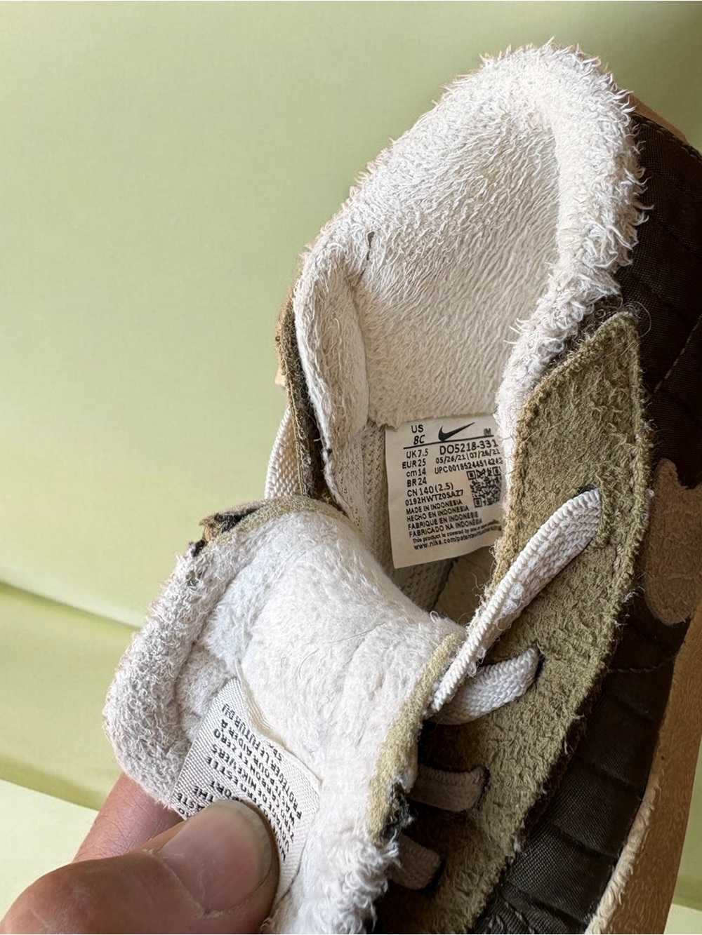 Nike Blazer Mid '77 Toddler Size 8 Sneaker - Picture 8 of 16